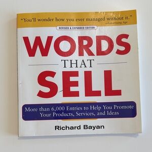 Words That Sell Book by Richard Bayan